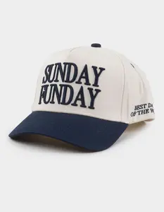 KENZ KUSTOMZ Sunday Funday Snapback Hat, Navy
