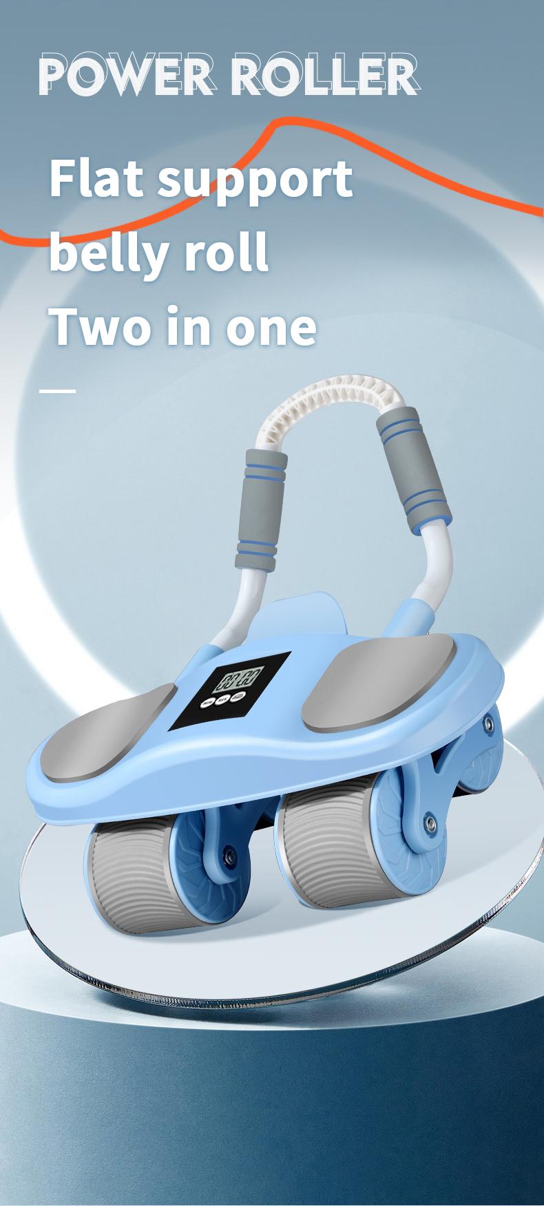 HXD-ERGO -Ab Wheel Flat Supportbelly Roll-Two in One Abdominal Wheel  Wheel Roller for Core Training, with Timer/Phone Holder, Suitable for Abdominal Workouts in Office, Home, and Outdoor Settings dealsforyoudays exercise equipment