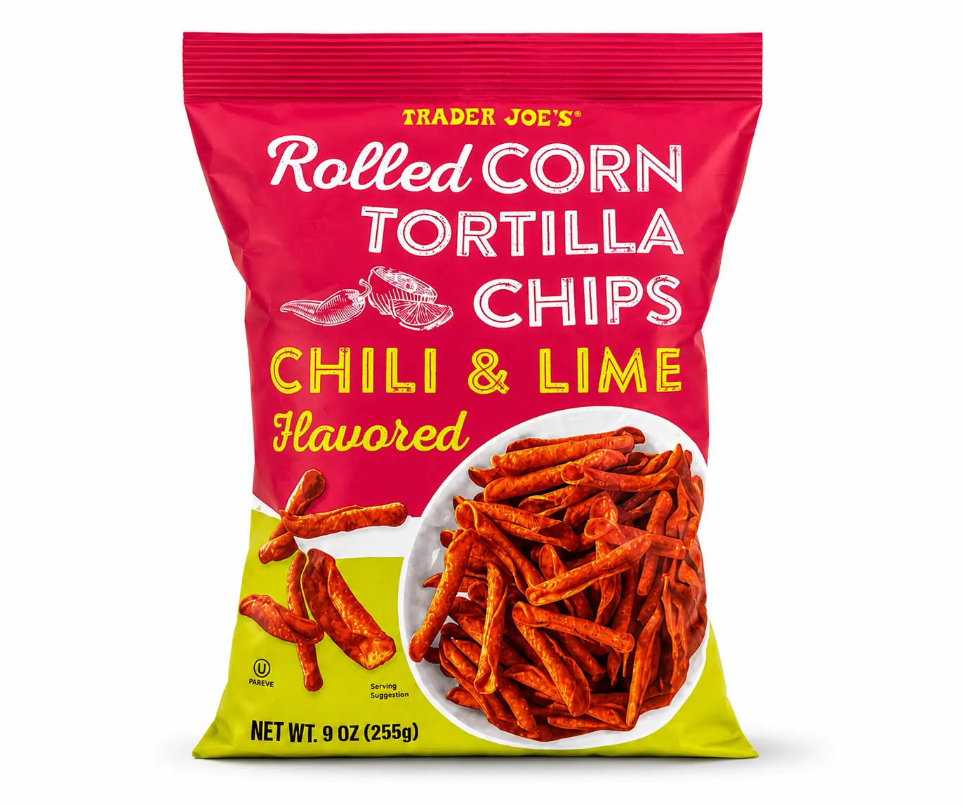 Trader Joe's Chili Lime Rolled Corn Tortilla Chips