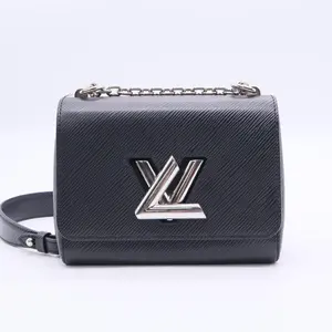 Pre-owned Louis Vuittion EPI LEATHER TOP HANDLE BAG Twist Handbag MM Twins LDJ3166
