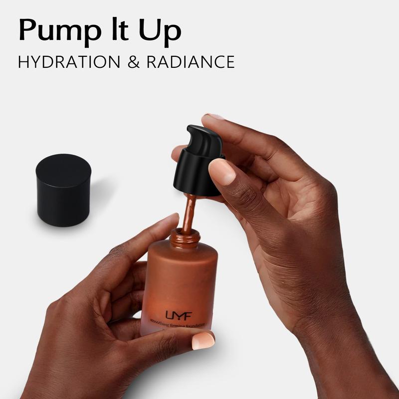 UMF 2-in-1 Foundation Skincare & Pro Coverage, Waterproof & Antioxidant, Long Wear Concealer, Soft Mist Creamy Finish, Liquid Foundation for All Skin Types, Daily Whipped, Pore-Blurring, Sensitive Skin Therapy, 20 Shades for Different Skin Tones