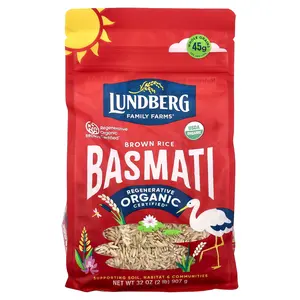 Lundberg Basmati Brown Rice, 32 oz (907 g)
