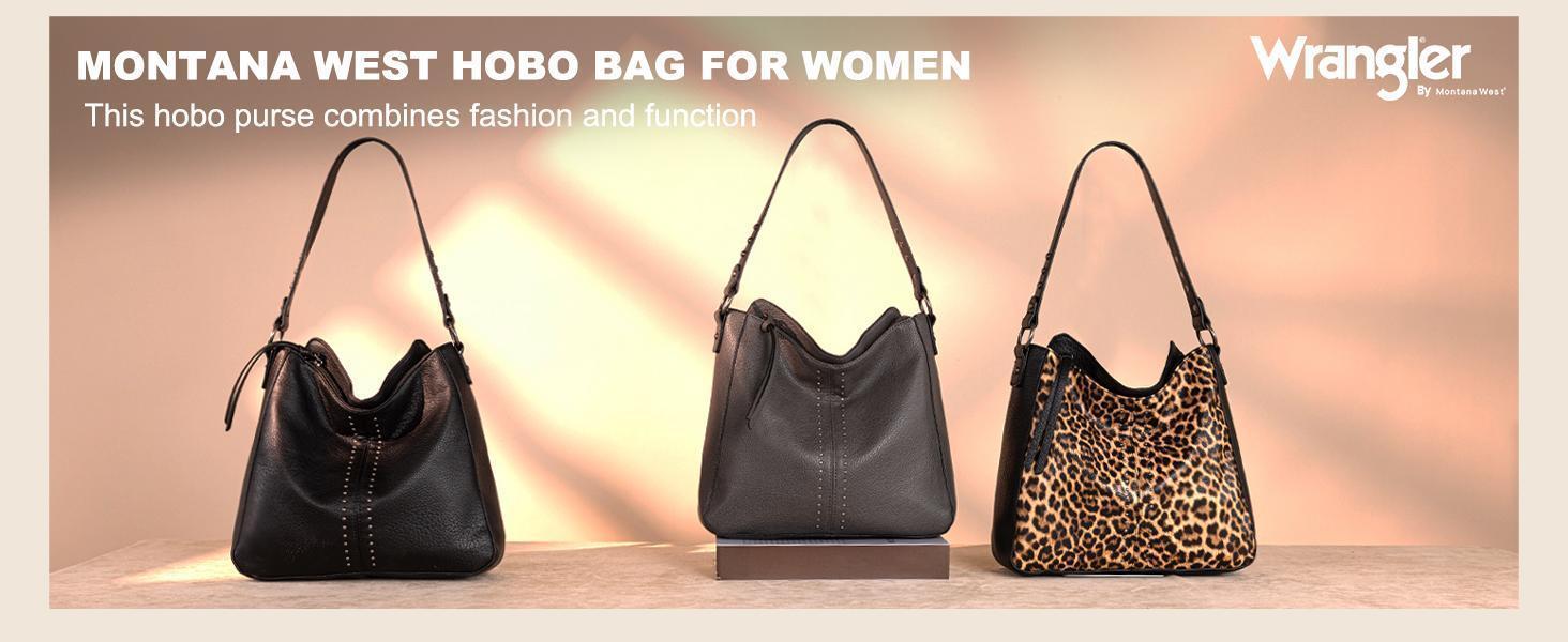 Montana West Hobo Bag for Women Crossbody Purse and Handbags Ladies Chic Shoulder Bags