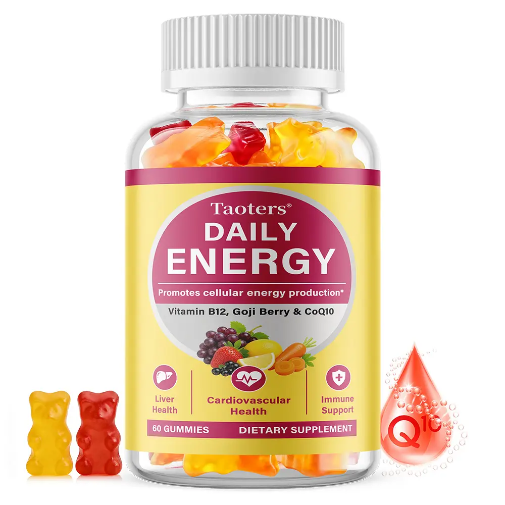 Taoters Daily Energy Health Supplement, Supports Liver Health and Immune Health, 120 Capsules