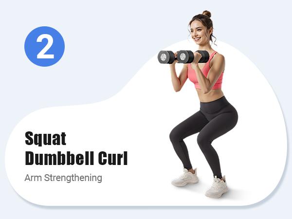 Merach Adjustable Dumbbell Set, 4 in 1 Free Weights Dumbbells Each 2.2-8.8LBS Hand Weights for Women Soft Rubber Handle for Home Gym Exercise Training, TikTokShopBlackFriday