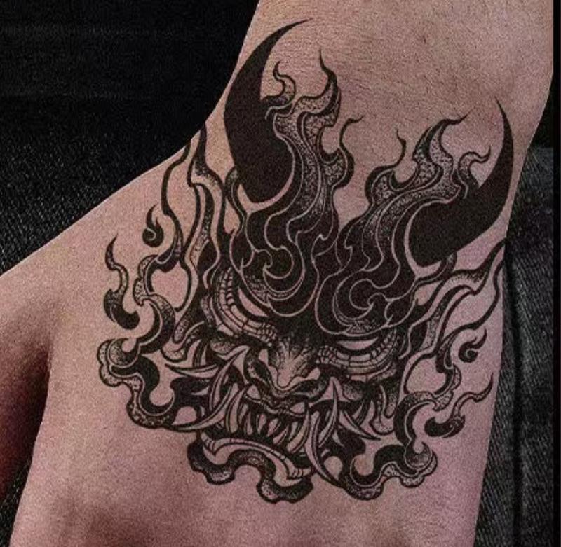 Xoriginal Hand-Back Tattoo Stickers: Ultra-Realistic, Waterproof, and Long-Lasting for a Bold Statement" Unique Style