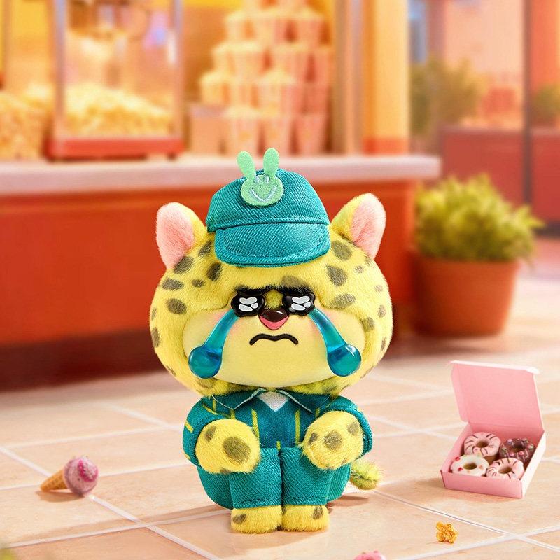 Disney Zootopia Sitting and Thinking Plush Blind Box - Cute Plush Bag Charm/Keychain, Perfect for Valentine's Day.