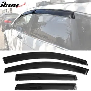 Window Visors for Honda CRV 2007-2011 Acrylic 4PC Tape On Rain Guard
