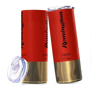 Remington 20oz Insulated Stainless Steel Tumbler with Handle & Straw Lid Vacuum Sealed Hot Cold Travel Mug Keeps Drinks Hot Iced for Hours Leak Proof Cup for Car Office Outdoor Use Vacuum Insulated Flask Perfect Gift for North America Europe