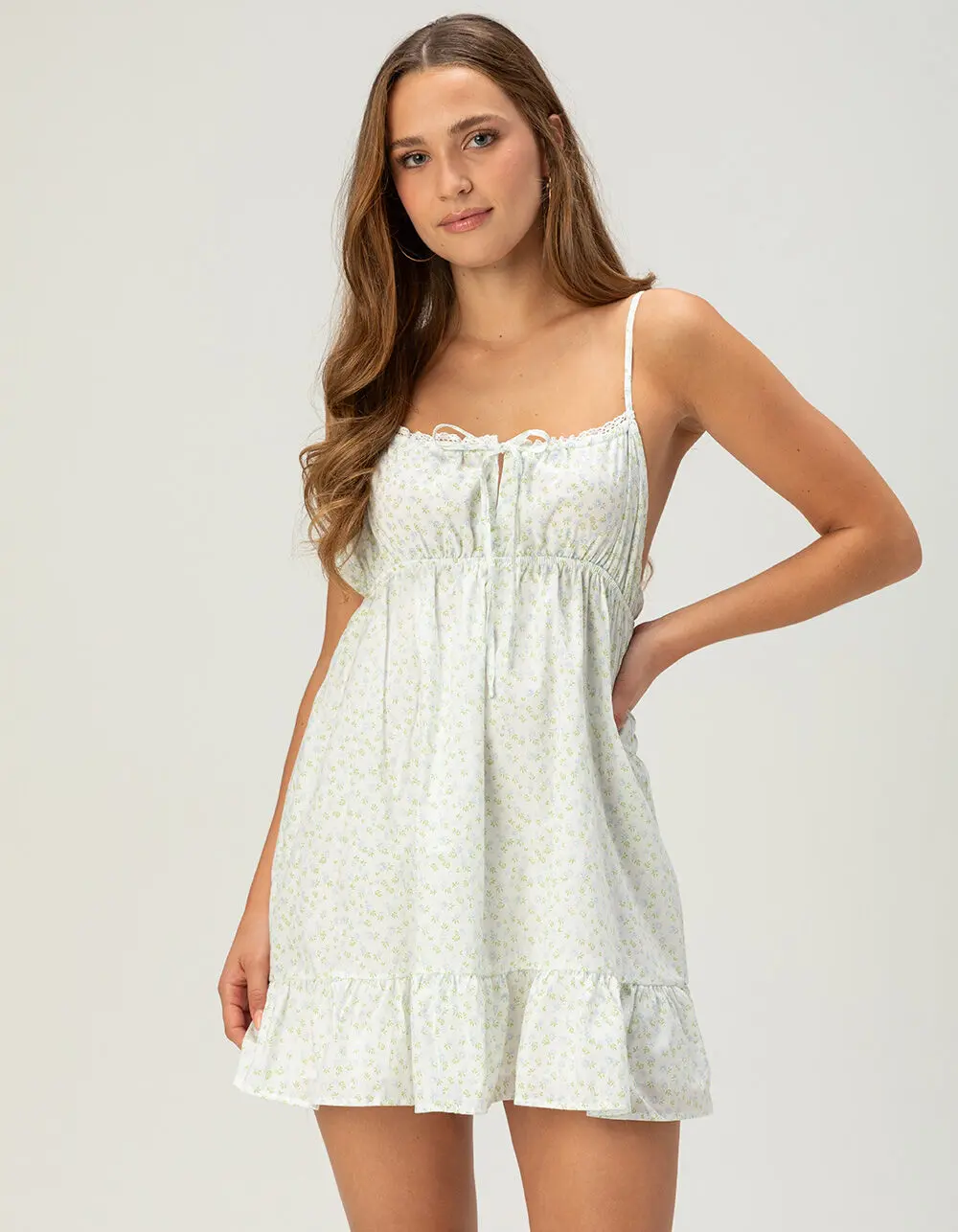 RSQ Womens Emma Babydoll Dress