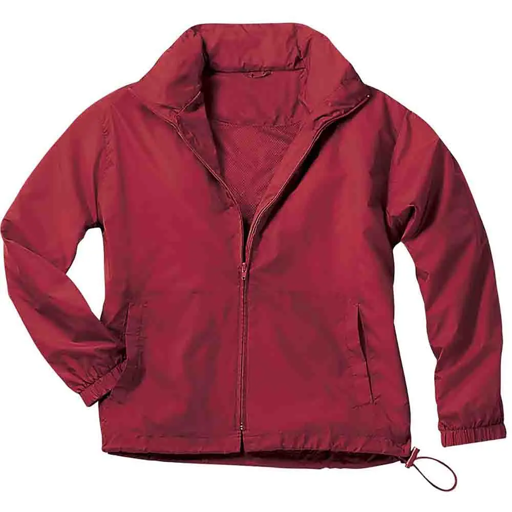 River's End Mens Nylon Anorak Casual Outerwear Athletic - Red