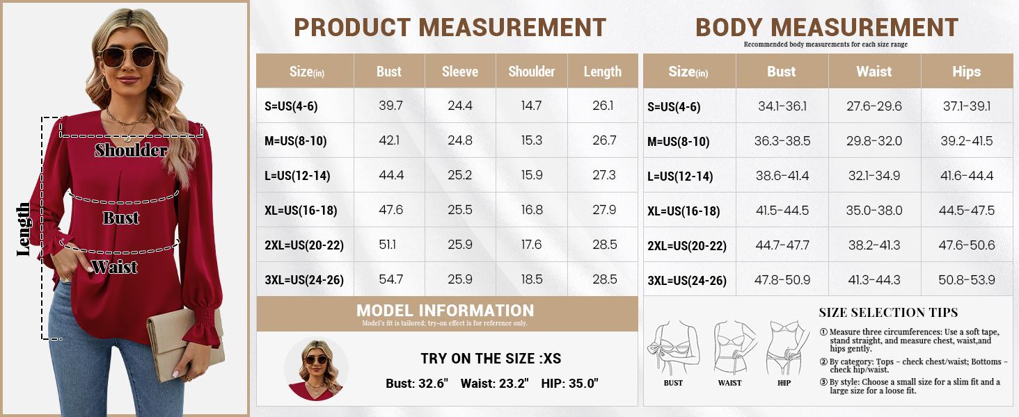 Women's Long Sleeve Chiffon Blouse V Neck Loose Fit Dressy Casual Top for Office & All Occasions Boho Style Shirt Vneck #Springfresh Women's Long Sleeve Chiffon Blouse V Neck Loose Fit Dressy Casual Top for Office & All Occasions Boho Style Shirt Vneck #Springfresh