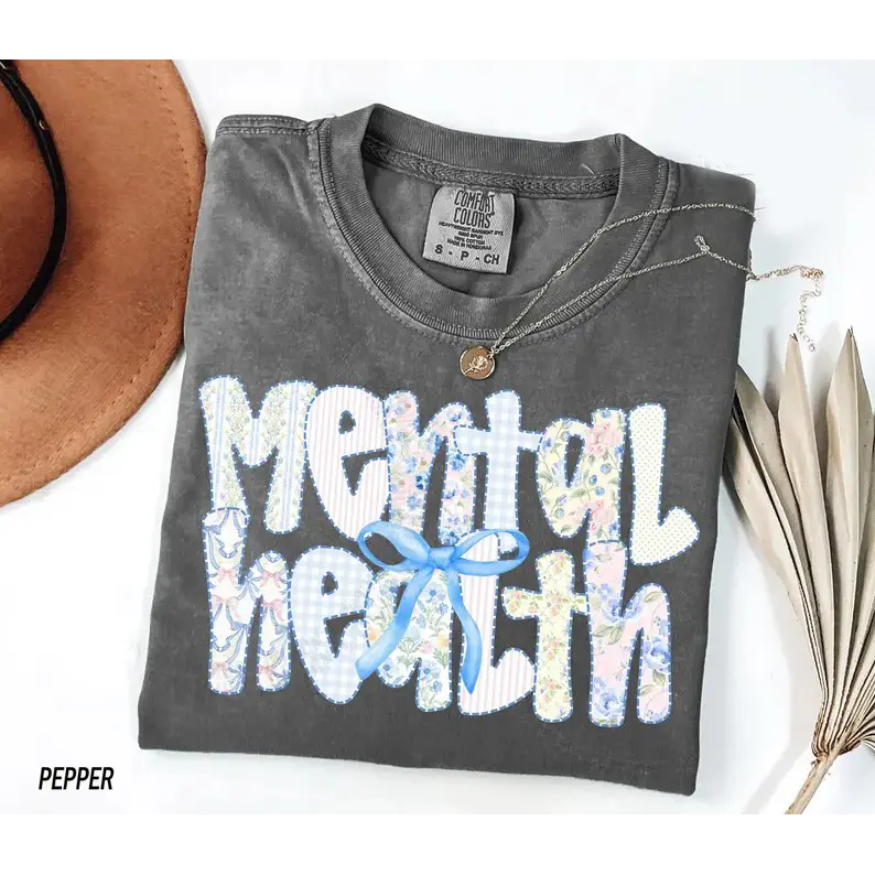 Comfort Colors Mental Health Shirt, Mental Health Matter Tshirt, Psychologist Shirt, Counselor Tee, Unisex Shirt