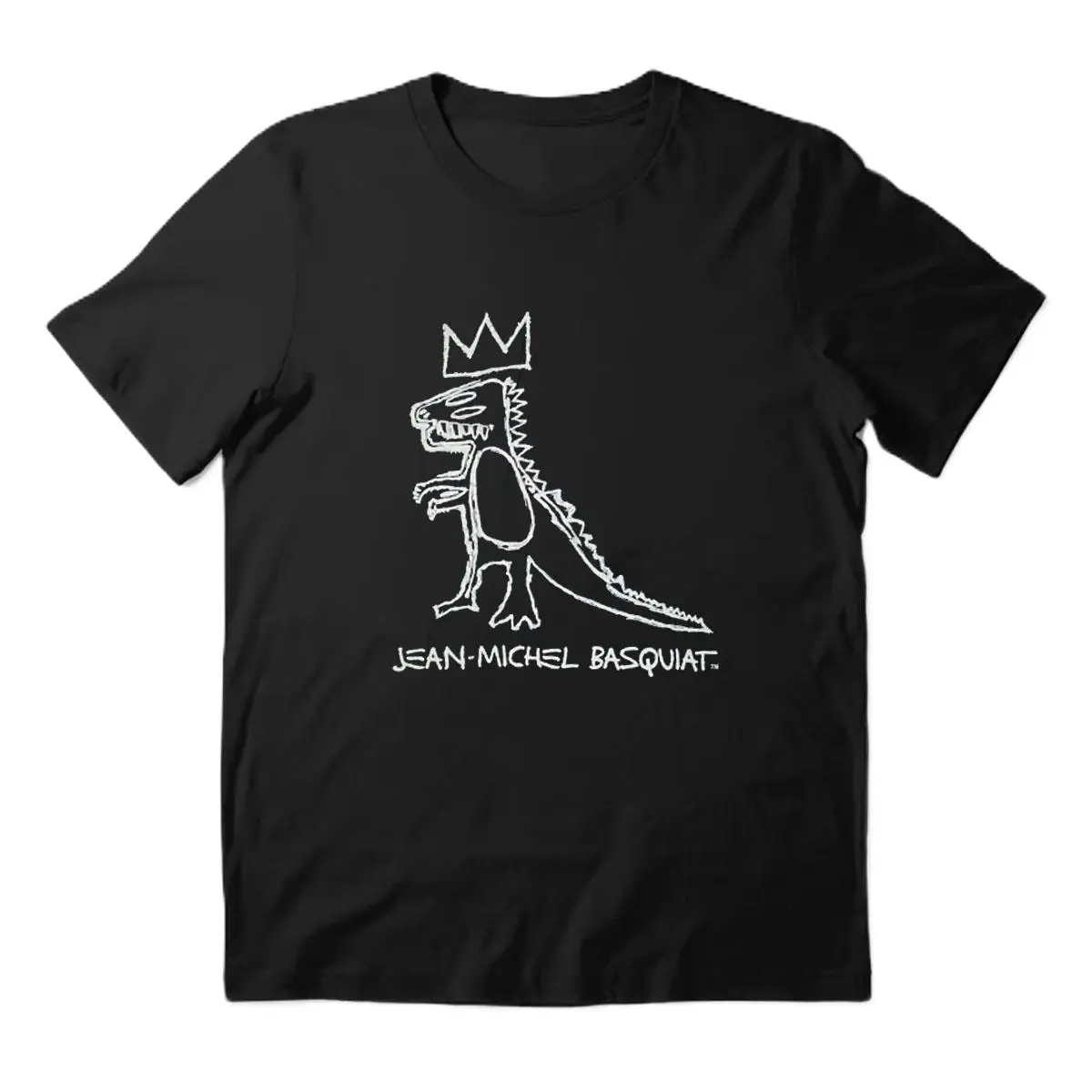 Jean Michel Basquiat Art Graphic Unisex Cotton Men's T-Shirt Menswear Top Streetwear