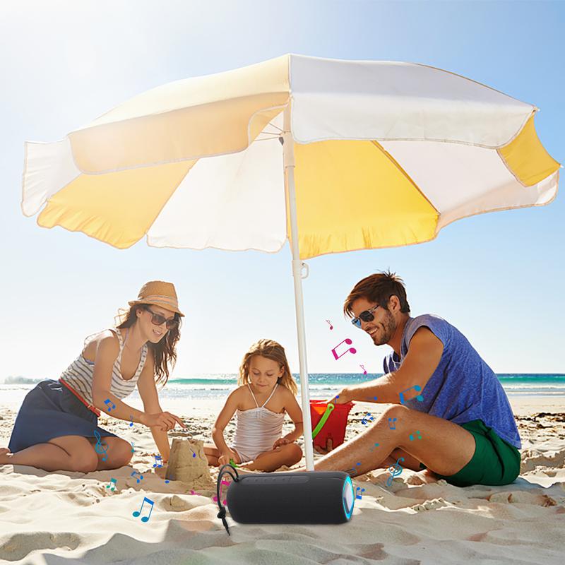 【TikTokShopStockUp】Portable Bluetooth Speaker, 2-Way Speaker System, IPX5 Waterproof, 20W Stereo Sound, Bluetooth 5.3 Chip, Powerful Pro Audio, Up to 24H Playtime — A Must-Have for Music Lovers - Pink Durable Dustproof, For Valentine's Day Gift