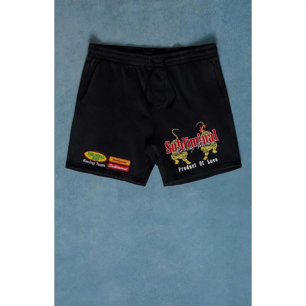 Pacsun Men's Subliminal Fleece Volley Sweat Shorts Pacsun Men's Subliminal Fleece Volley Sweat Shorts