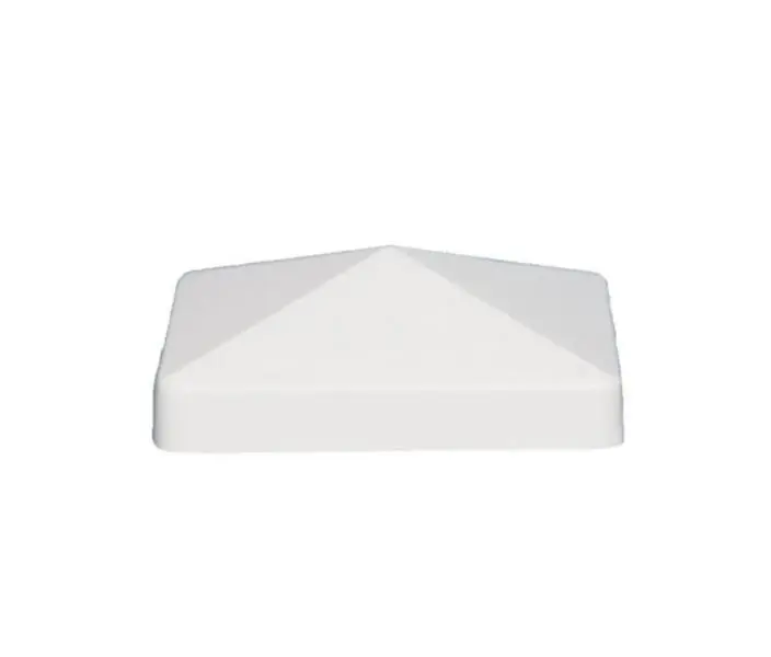 Classy Caps PF755 5 x 5 Pyramid Pvc Post Cap- White