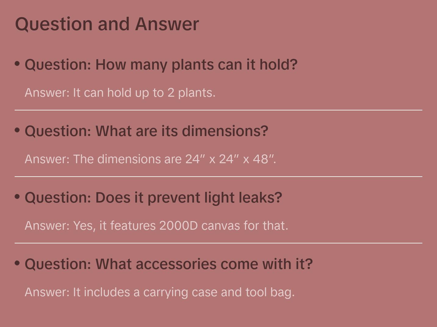 AC INFINITY Hydroponic Grow Tent Cloudlab 422 with 2 Plant Capacity and Hi-Tech Design