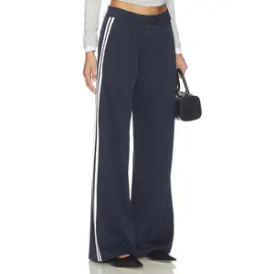 superdown Katherine Trouser in Navy & White Stripe