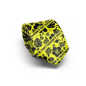 Taxation Is Theft Tie - Hawaiian