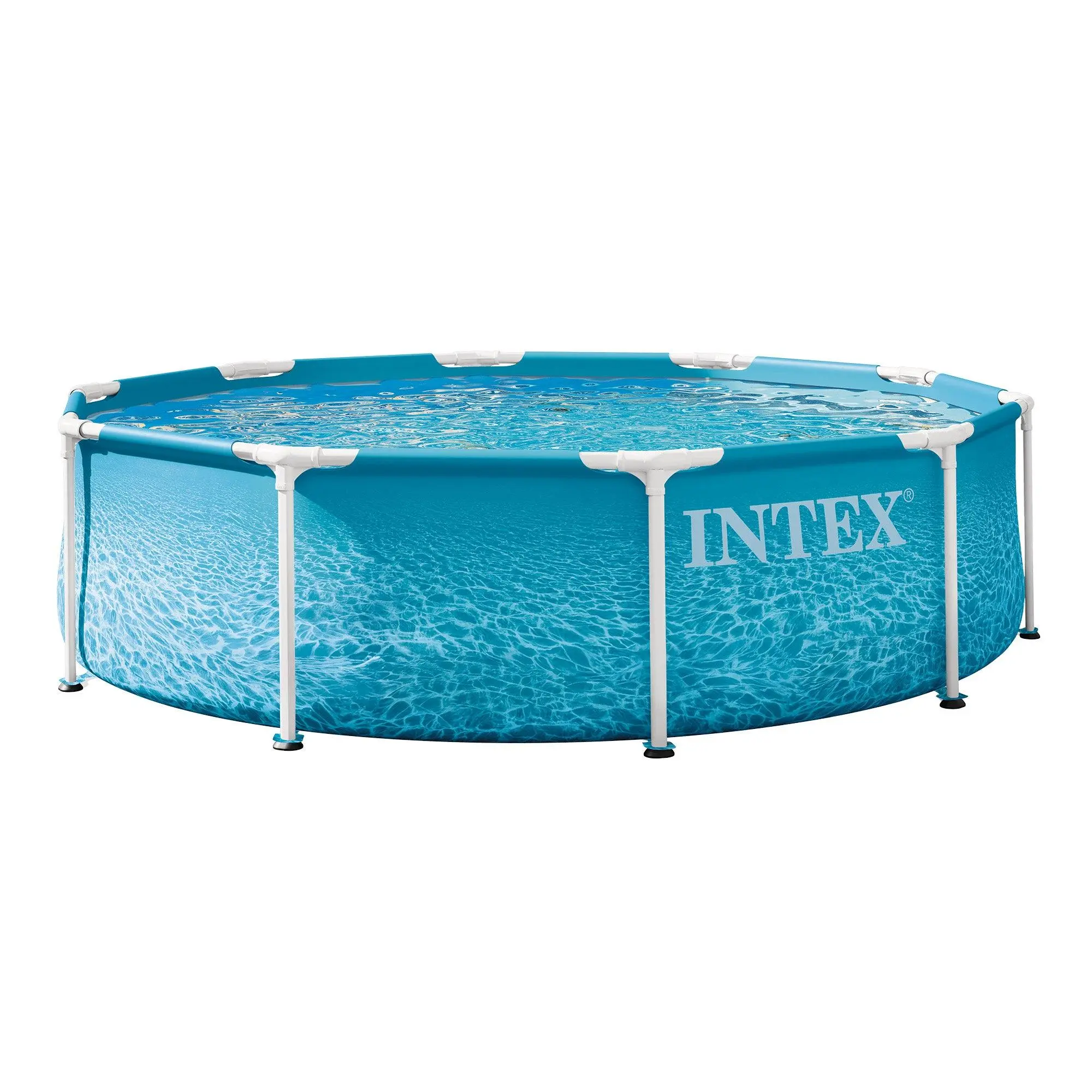 INTEX 28206EP 10Ft X 30In Beachside Metal Frame Above Ground Pool