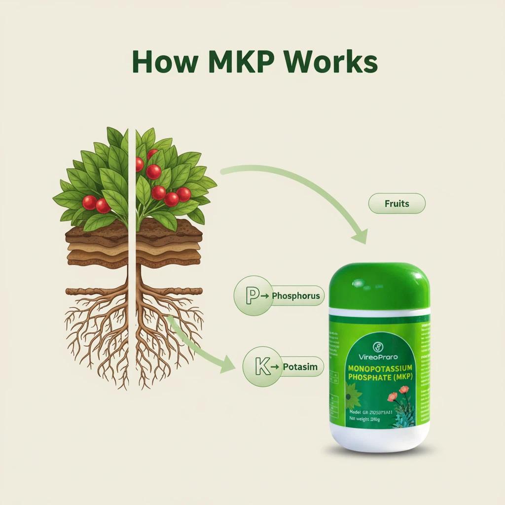 Mono Potassium Phosphate (MKP) Fertilizer – Boost Flowering, Fruit & Vegetable Growth – Indoor & Outdoor Plants