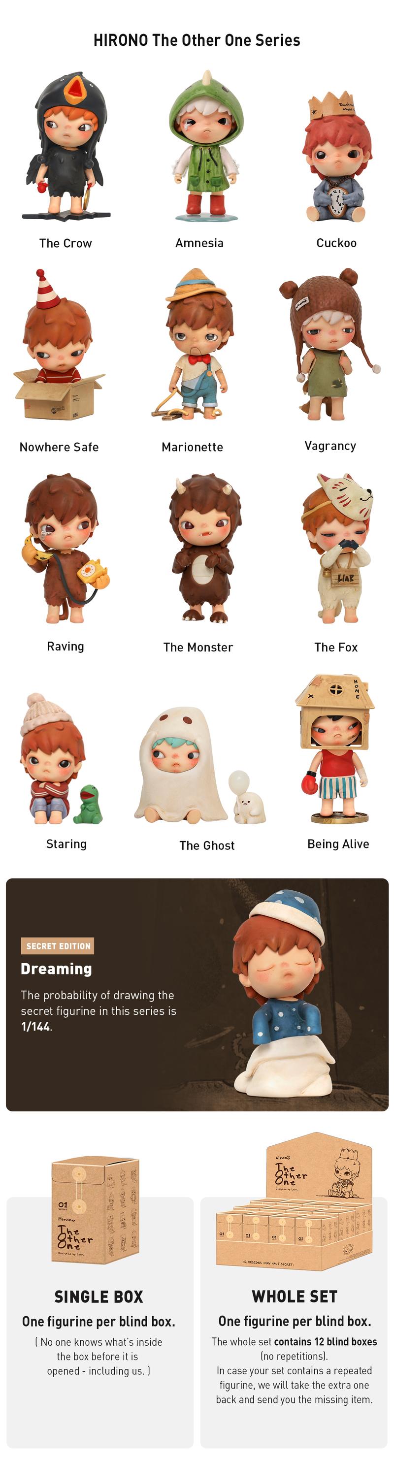 POP MART HIRONO The Other One Series, Blind Box, Mystery Box