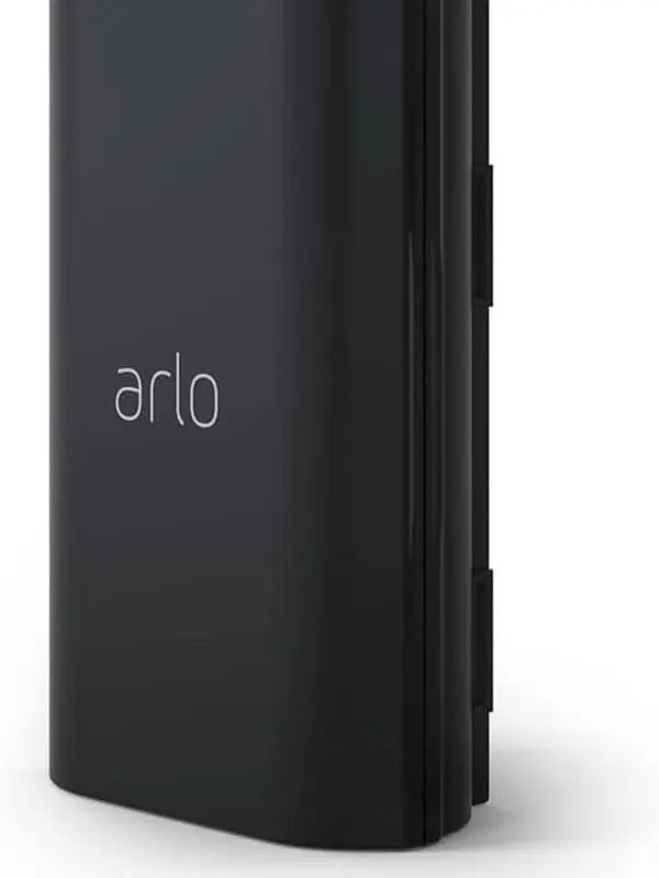 Arlo Rechargeable Video Doorbell Battery - Arlo Certified Accessory - Works with Arlo Essential Wire-Free Video Doorbell, Back-Up Battery, Easy Installation, Black - VMA2400 Charging