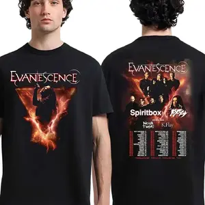 Evanescence 2026 North America Tour T-Shirt – Rock Band Concert Shirt, Men Women Shirts
