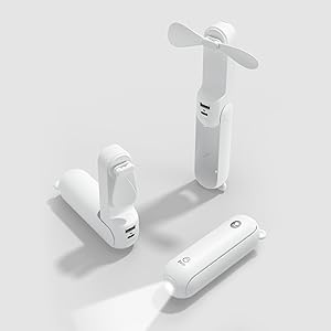 JISULIFE Handheld Fan with 4500 mAh Powerbank Max 46H Runtime, USB Powered Folding Personal Fan,3 Speeds,Gifts for Women Men Kids Gift for Festival JISULIFE Handheld Fan with 4500 mAh Powerbank Max 46H Runtime, USB Powered Folding Personal Fan,3 Speeds,Gifts for Women Men Kids Gift for Festival
