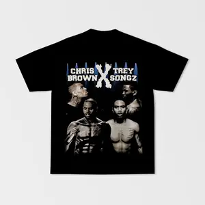 ChriS Brow.n X Trey Songz 2015 Tour T Shirt YG060312