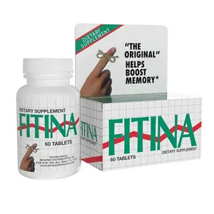Fitina Dietary Vitamin Supplement - 60 Count Memory Aid Tablets for Brain Health, Cognitive Support, and Brain Performance