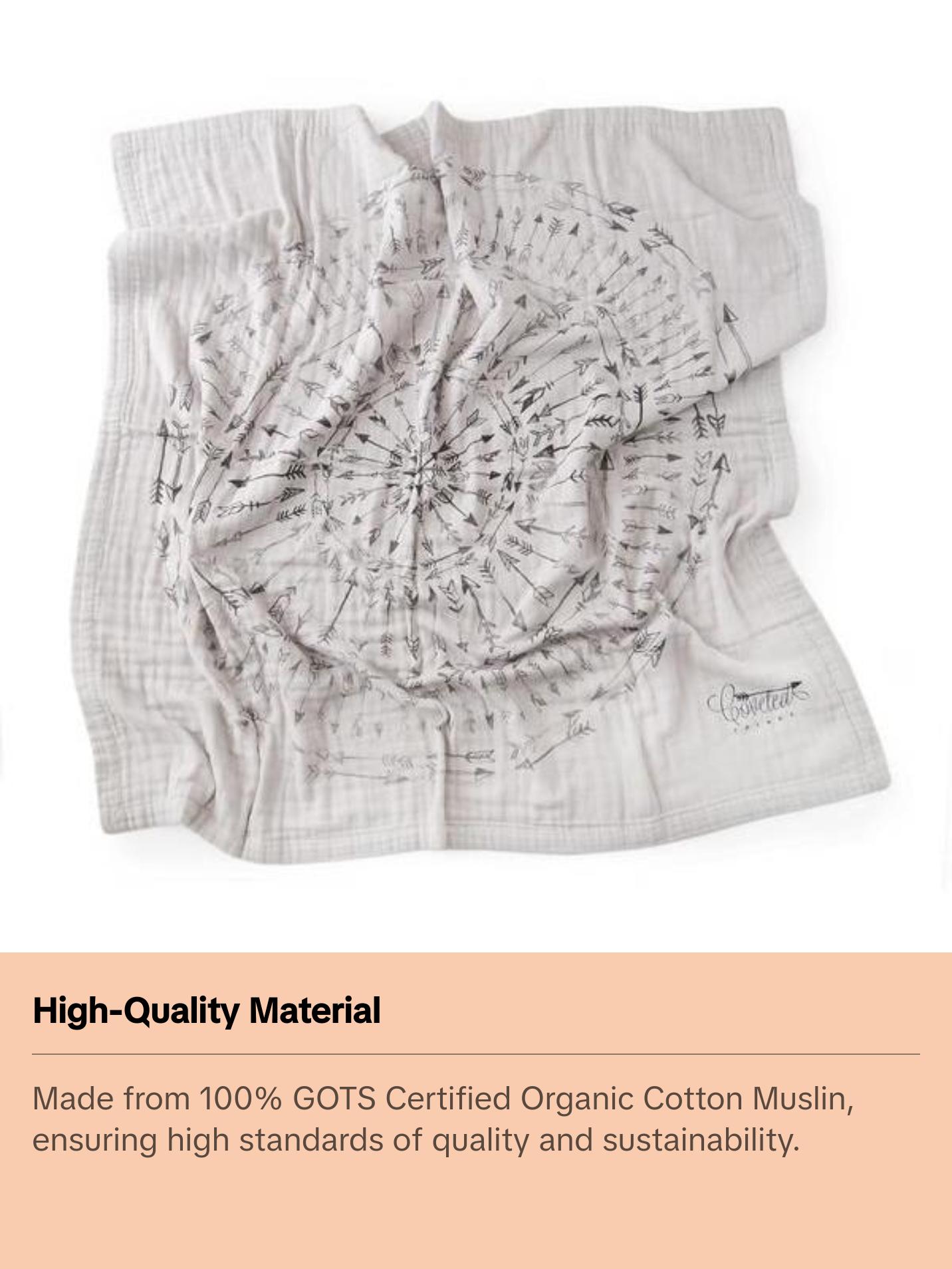 Faded Arrow Happy Cloud Luxury Blanket