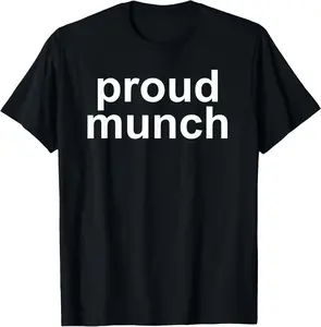 100%cotton Proud Munch T-Shirt