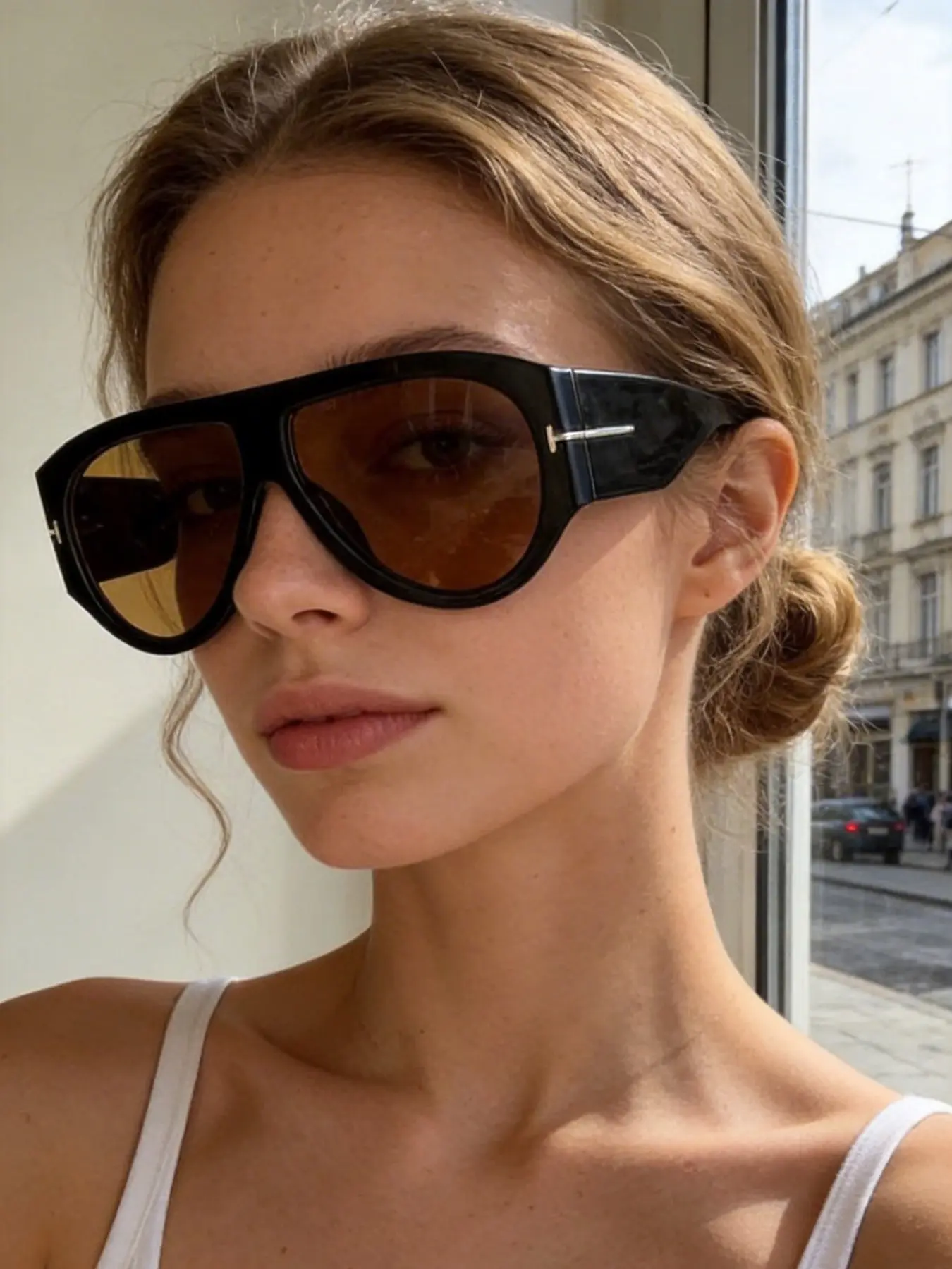 Vintage Oversized Sunglasses, Trendy Casual Sunglasses for Women & Men, Fashion Accessories for Everyday Use and Outdoor Activities, Trendy Beach Eyewear, Stylish Glasses, Trendy Shades, Trending Glasses