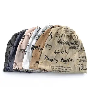Unisex Vintage Slouchy Beanie - Lightweight, Comfortable Streetwear Casual Hat for Spring, Autumn | Sports & Outdoor Accessory