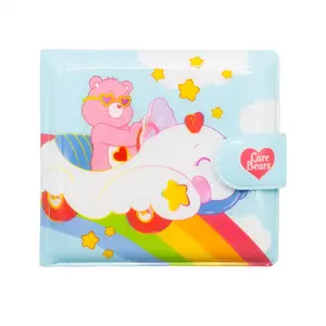 Whatever Makes You Happy Care Bears Cloudmobile Padded Nylon Snap Wallet