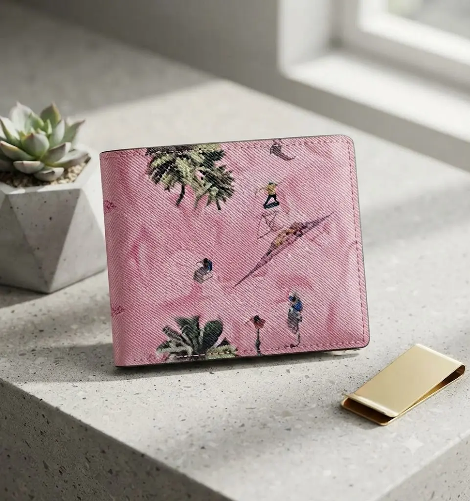 Themed Card Holder Wallet - High-Quality Men's/Women's Credit Card Case with Gift Box