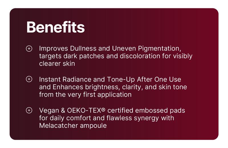 [Centellian24] Madeca - Ampoule Pad Duo | Madeca Cream Time Reverse + Madeca Mela Capture Ampoule Pad Duo | Brighten + Even Complexion | Melanin-Reducing | MadeWhiteMax Infused | Targetting Dark Spots | Korean Skincare| 60pcs Natural Self Tanner