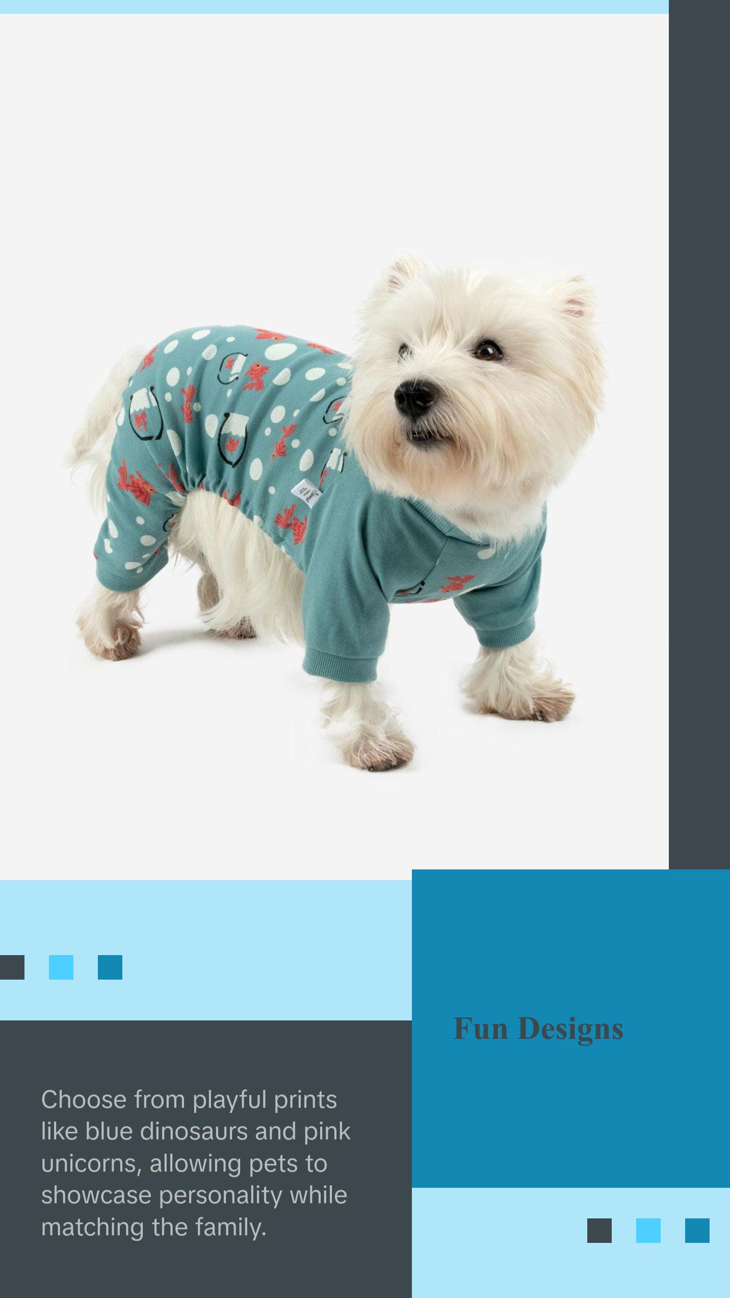 Dog Print Pajamas