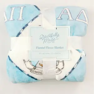 Alpha Delta Pi Fleece Blanket