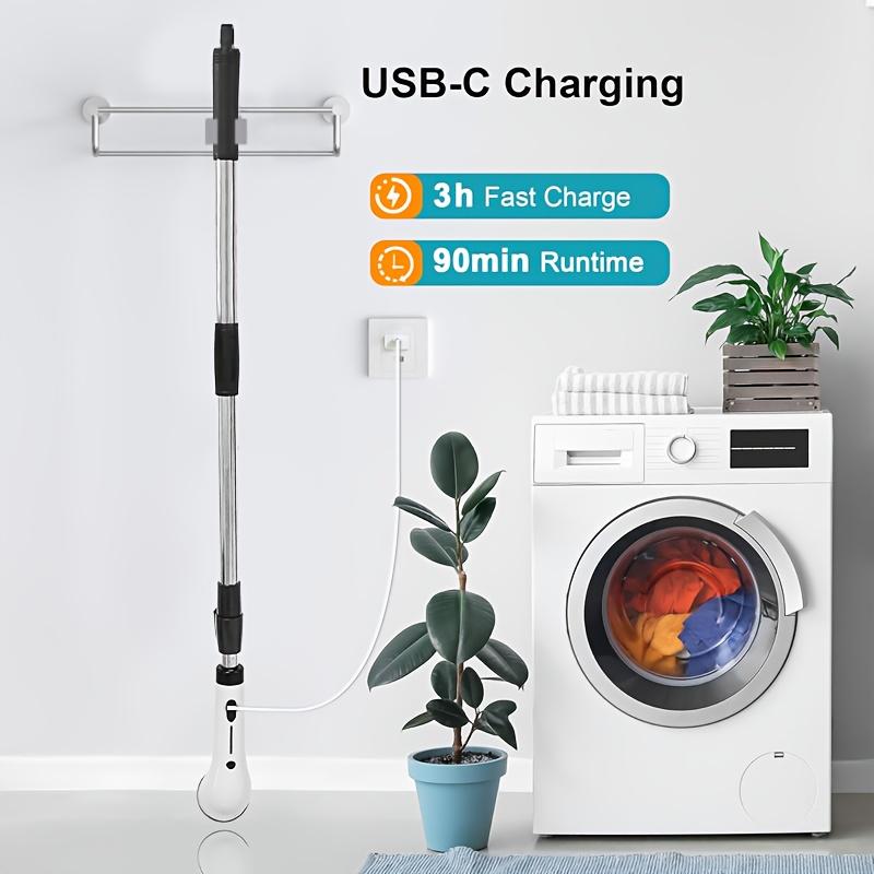 2026 New Model Electric Spin Scrubber Cordless IPX7 Waterproof Multi-Surface Cleaning Brush Long Battery Life Adjustable Speed Extendable Handle Multi-Purpose Kit for Bathroom Kitchen Durable Powerful-Multifunction shower scrubber tiktok shop deals 2026 New Model Electric Spin Scrubber Cordless IPX7 Waterproof Multi-Surface Cleaning Brush Long Battery Life Adjustable Speed Extendable Handle Multi-Purpose Kit for Bathroom Kitchen Durable Powerful-Multifunction shower scrubber tiktok shop deals