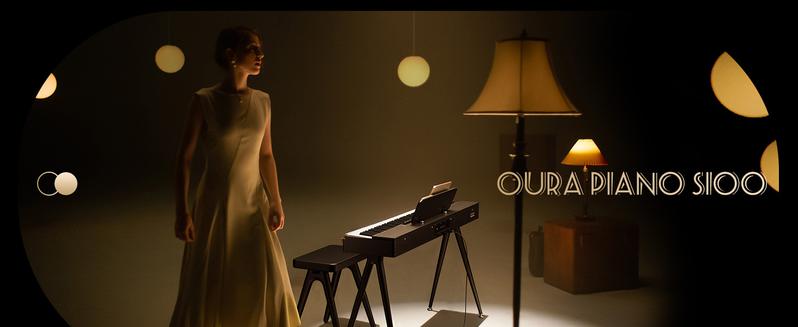 onner OURA S100 Home Digital Piano with 88 Key Graded Hammer Weighted Keyboard for Beginner, Boasts Bluetooth, 3 Original MIDI Demos, Local Off Function, 2 * 10 W, USB-MIDI, Piano Three Pedal, Black onner OURA S100 Home Digital Piano with 88 Key Graded Hammer Weighted Keyboard for Beginner, Boasts Bluetooth, 3 Original MIDI Demos, Local Off Function, 2 * 10 W, USB-MIDI, Piano Three Pedal, Black