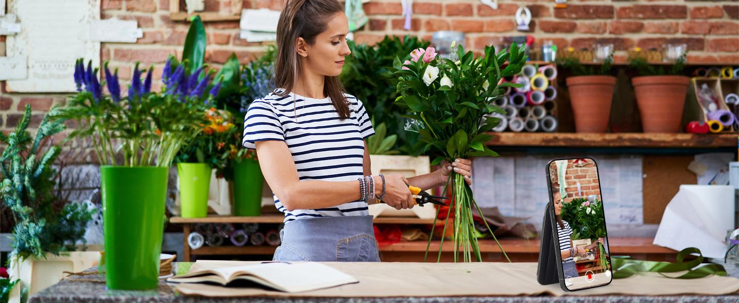 Magsafe Wallet, Works with Apple Find My(IOS only), Strongest Magnetic Wallet for iPhone 17/16/15/14/13/12 Series, Magnetic Card Holder with Adjustable Stand, 9 Cards Holder, Gifts for Boyfriend, Girlfriend, Mens, Males, Mother, Father