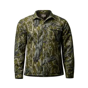 Drifter Series Sherpa Fleece Jacket for Men - Camouflage Long Sleeve Coat with Chest & Interior Pockets - Classic Style & Modern Performance