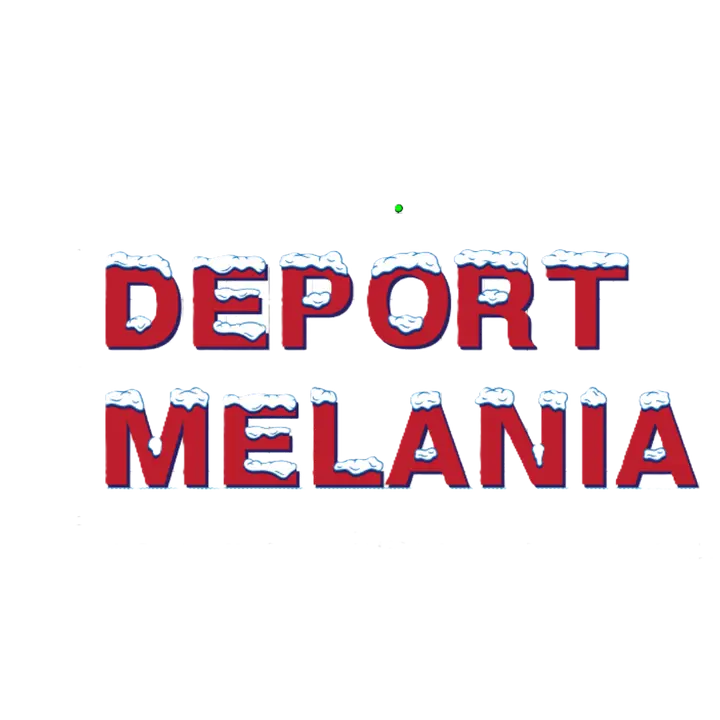 DEPORT MELANIA - CAR DECAL/STICKER PACK