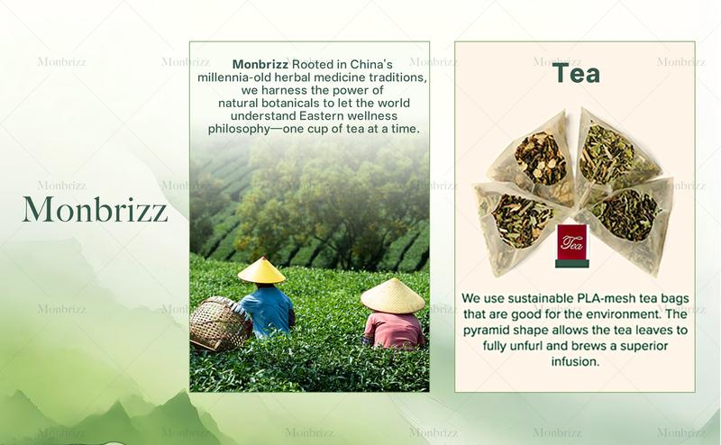 [Upgraded Formula]MONBRIZZ Five Treasure Ginseng Kidney Tea Organic Gift for Mom & Men 7 Precious Ingredients Formula Natural Herbal Beverage Good for Kidney