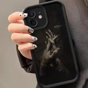 for iPhone 13 Hand Pattern Phone Case, Fashion Anti-drop Phone Protector Cover, Phone Accessories Compatible with iPhone