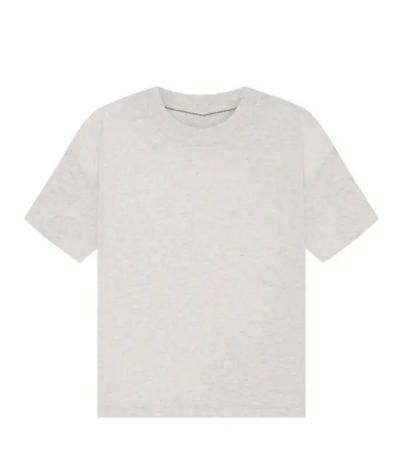 Men's Casual T-shirt in Light Oatmeal, Minimalist Simple Cut Shortsleeve Top, Comfortable for Everyday Wear, Tshirt, Menswear Streetwear Crewneck, Minimalist Tee, Plain, Round Neck Beige Tropical, Basic