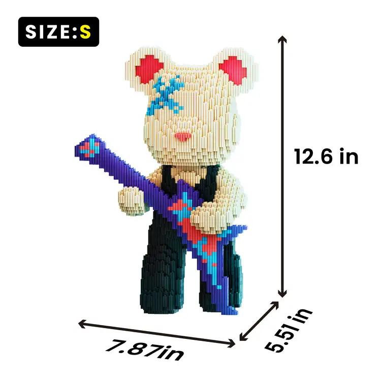 Free Gift, 2000PCS Bear Building Blocks (Random Style)